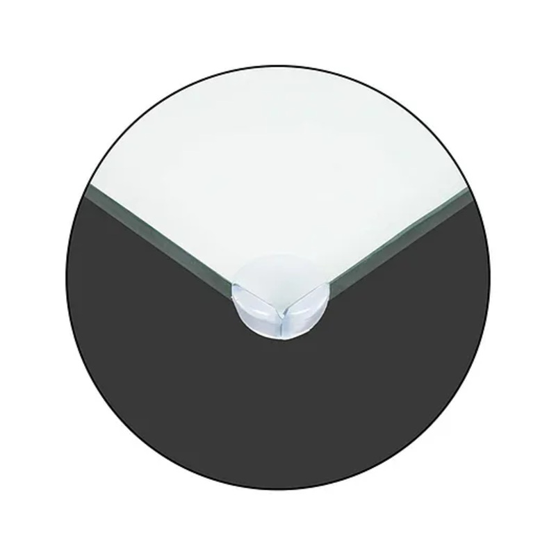 Safe-O-Kid Round Corner Guards Pack of 8 - Transparent