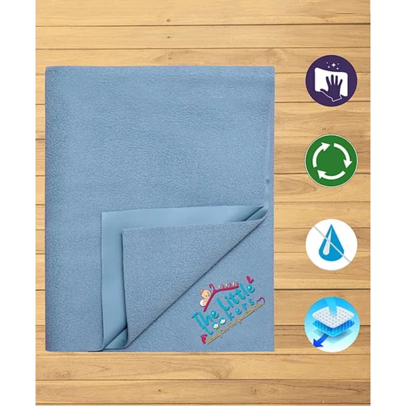The Little Lookers Baby Dry Sheet Medium - Blue