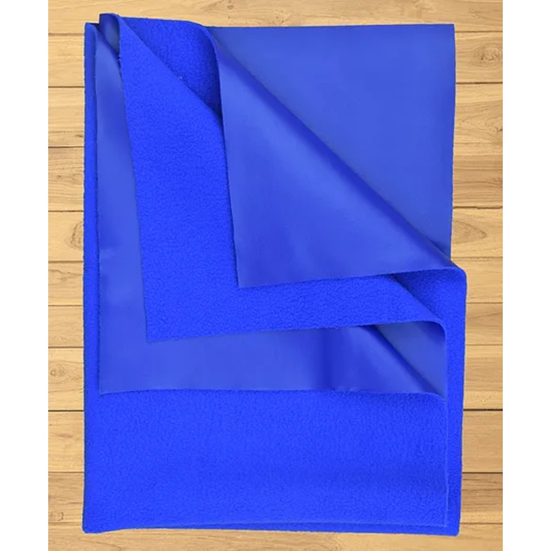 THE LITTLE LOOKERS Quicky Dry Sheets Massage Mats Water Proof Bed Protector Crib Sheets  for Baby Pack of 2 - Blue