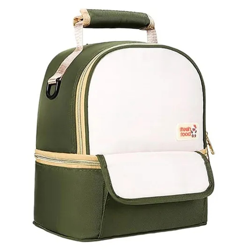 Winnies Waterproof Diaper Backpack For Mothers Travel, Multi Function Nappy Bags - Olive Green
