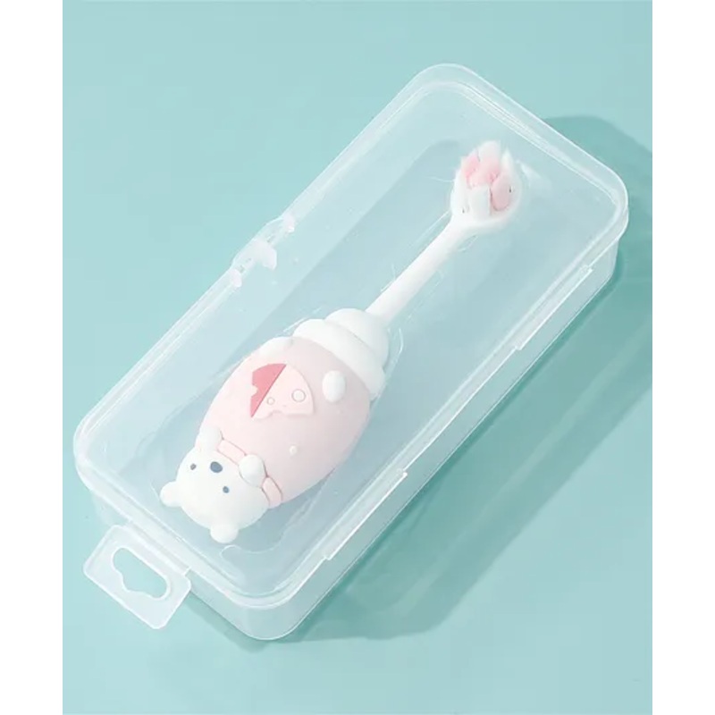 Animal Shapped Toothbrush - Pink