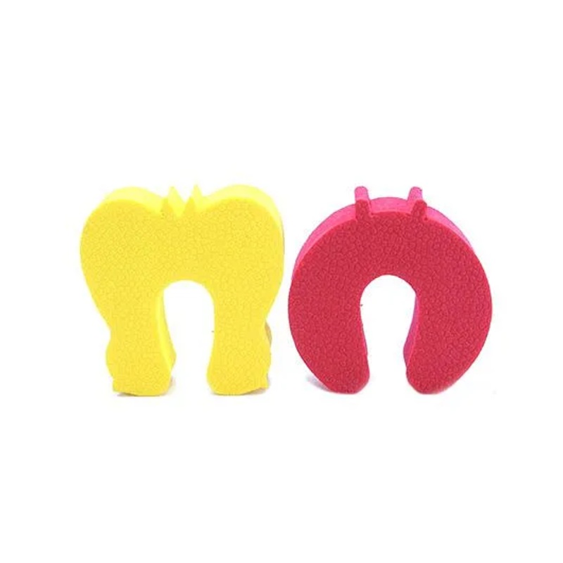 Cutez Door Guards Yellow And Red - Pack Of 2