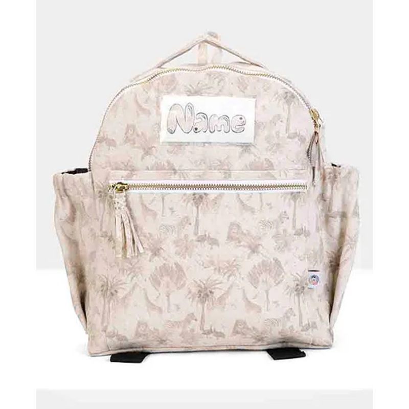Mi Dulce An'ya Organic Safari printed back-pack