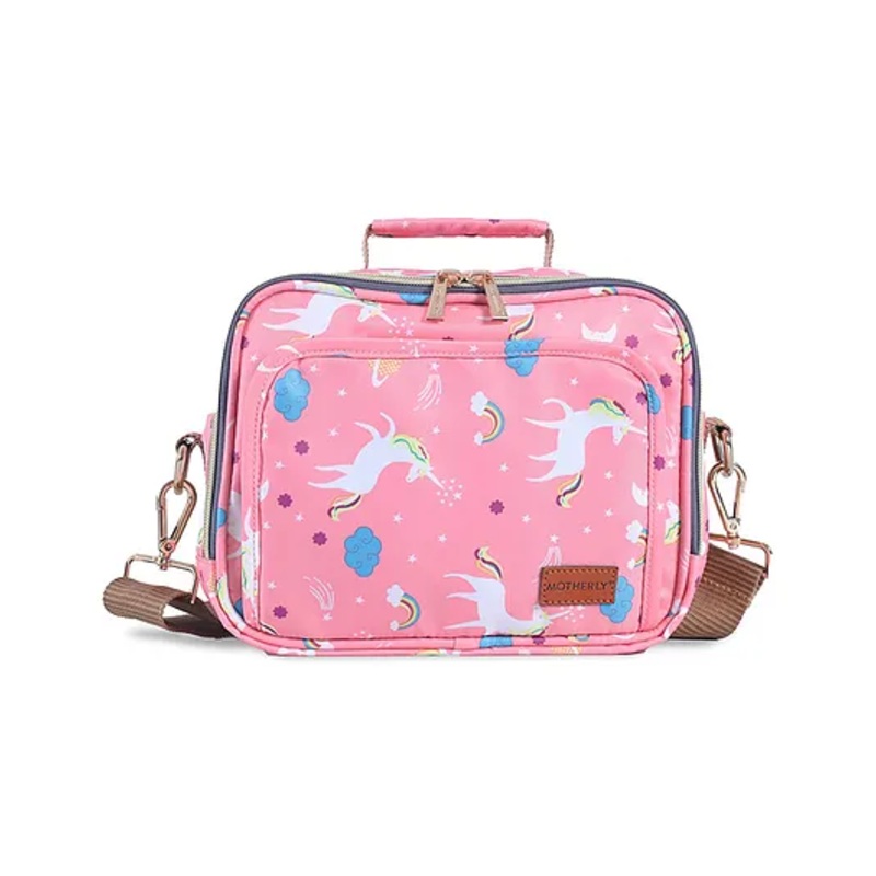 Motherly Mini Magic Diaper Bag for Mothers for Travel Small Maternity Handbag for Newborn Baby Mothers Travelling Bag Multiple Pockets Water Resistant Baby Bag (Unicorn Pink)