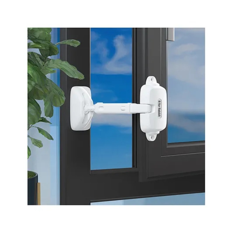 R for Rabbit Protector Plus Window Locker - White
