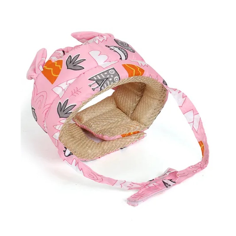 Adore REINDEER - The Adjustable Safety Head Protector Helmet with Adjustable Strap- Pink
