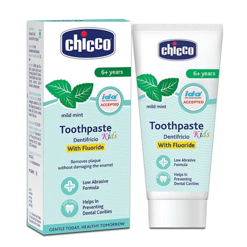 Chicco Dentifricio Toothpaste Mild Mint Flavour - 70 gm