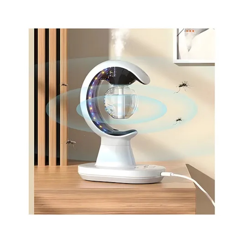 COZY VIBES Mosquito Repeller Lamp Electric Mosquito Repeller Humidifier Night Light Quiet Mosquito Lamp for Bedroom, Office, Nursury Room, Living Room - PACK OF 1 - COLOR MAY VARY