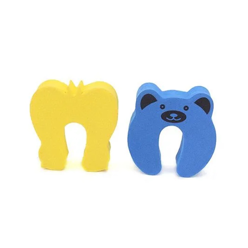 Cutez Door Guards Small Yellow and Blue - Pack Of 2