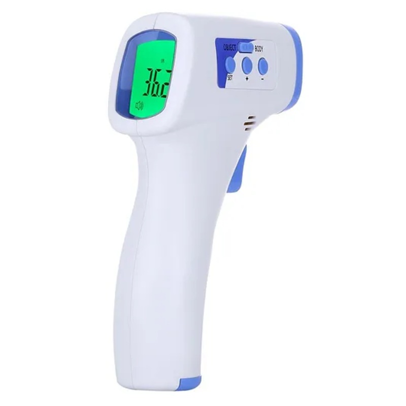 Sahyog Wellness Multi Function Non-Contact Body & Object Infrared Thermometer - White & Blue