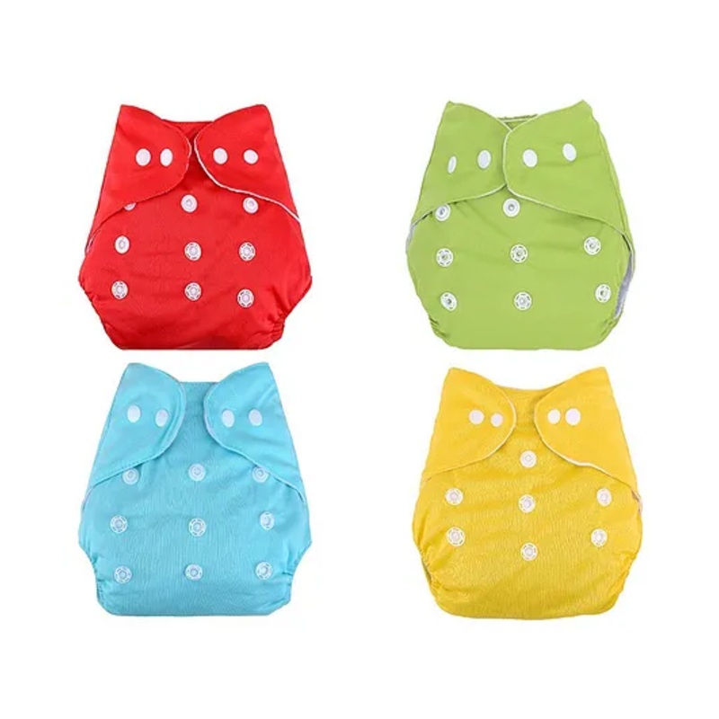 Fantasy India Kids Diaper Reusable Diaper Baby Washable Diaper Cloth Diaper Nappies  - Assorted