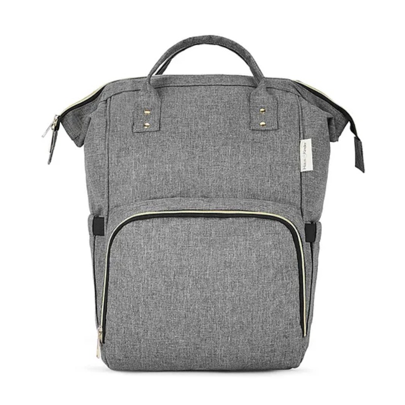haus & kinder Chic Diaper Bag Backpack for New Parents (Capacity - 20L) , Diaper Bags  (Grey)