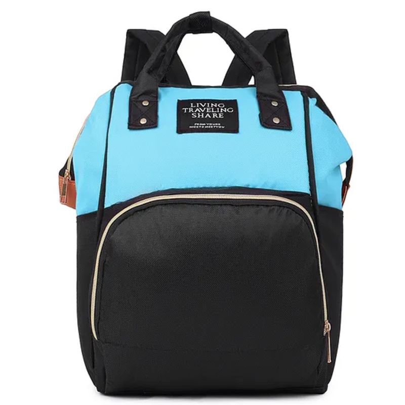 Joy Buzz Backpack Style Maternity Classic Solid Daiper Bag - Multicolor