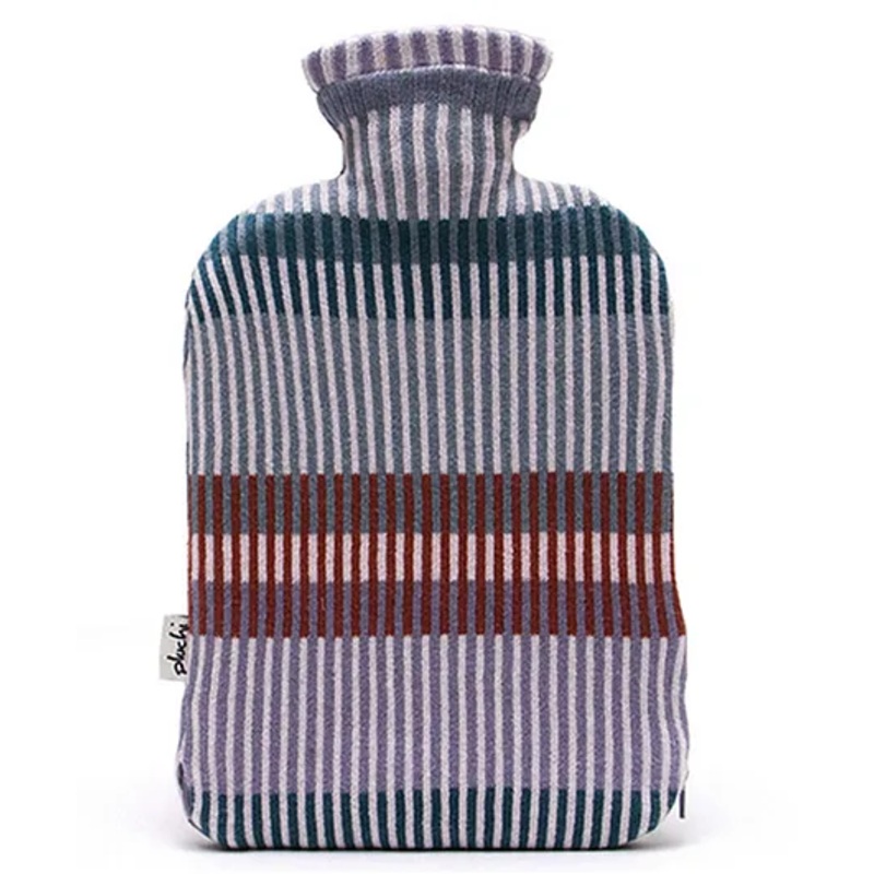 Pluchi Multicolor Stripe - Combed Cotton Hot Water Bottle Cover