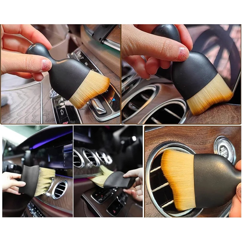 Mini Cleaning Brush with Handle and Dust Cover