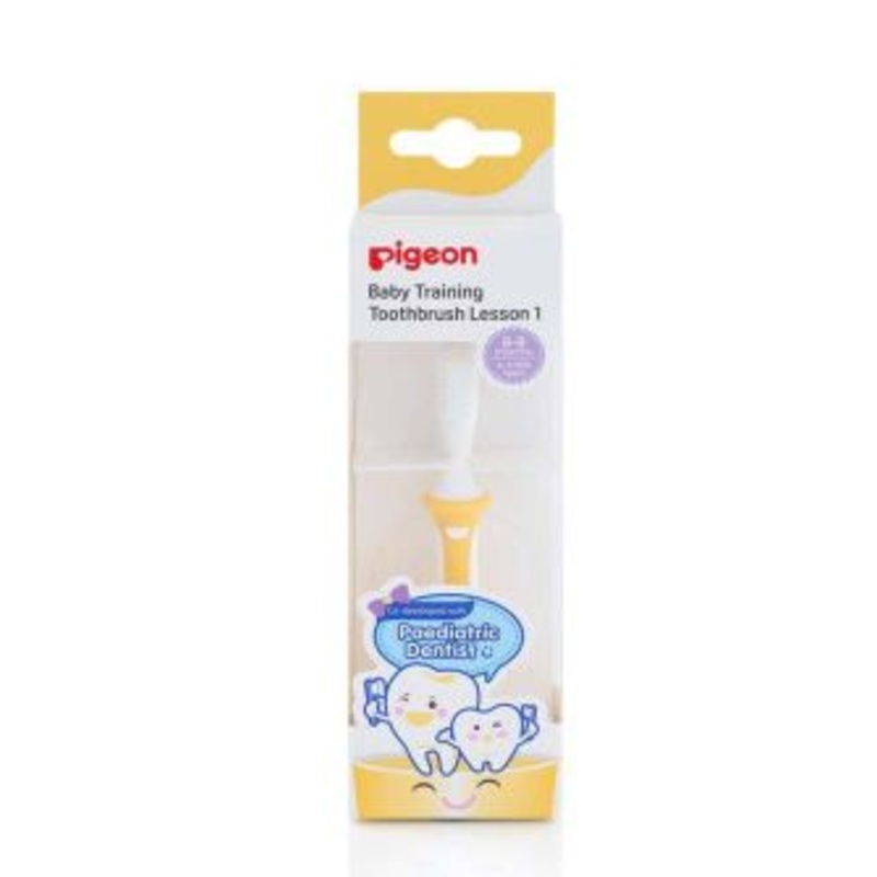 Pigeon Training Toothbrush Lesson 1 Yellow