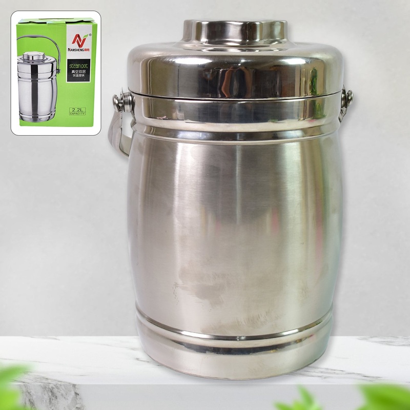 Stainless Steel Lunch Box, Insulated Lunch Box Double VacuumLayer (2.2 Ltr.)