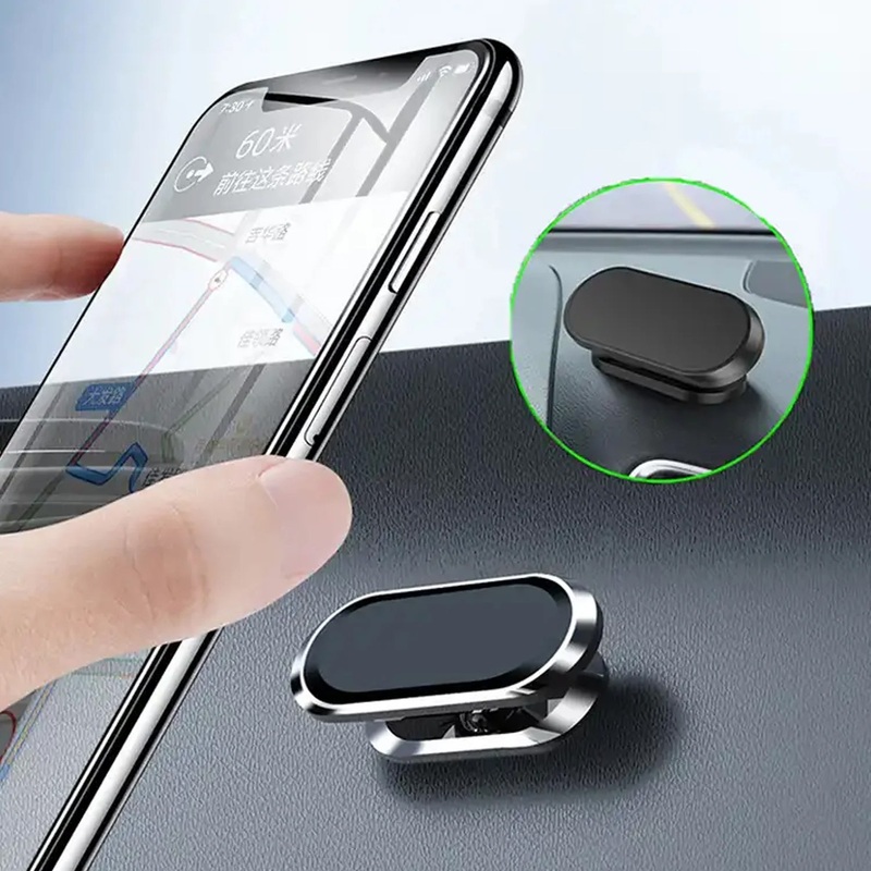 Magnetic Phone Mount/Holder for Car, Super Strong Magnet Universal Car Mount, Dashboard 360 Rotation for Car, Desk, Office, Home & Kitchen for All Smart phones (1 Pc)