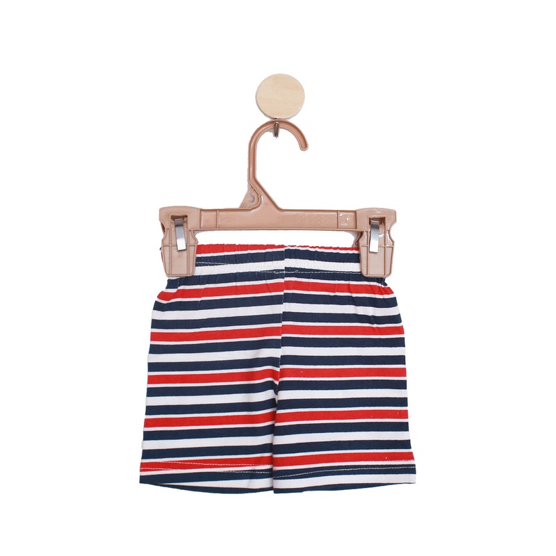 The Nest Red And White Stripey Shorts