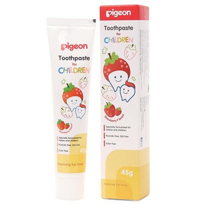 Pigeon Toothpaste Children Strawberry 45g