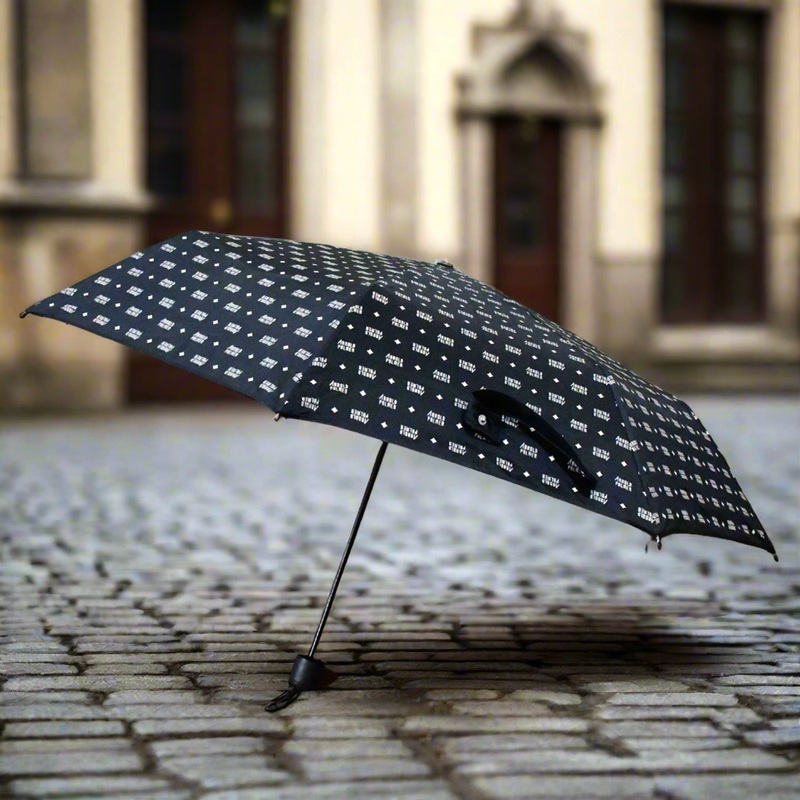 3-Fold Sun & Rain Protective Solid Foldable Umbrella (1 Pc / Mix Color)