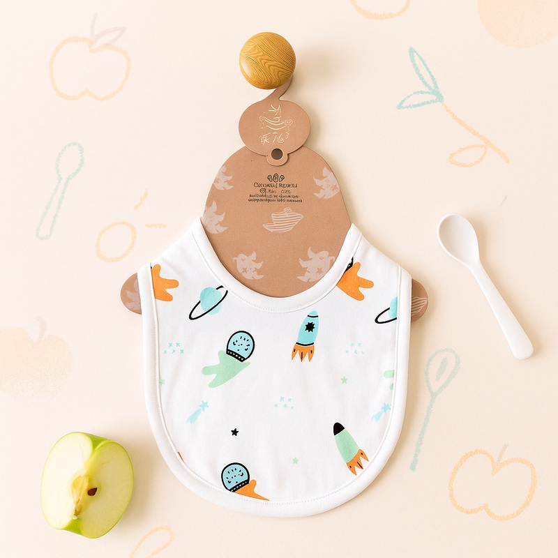 The Nest Little Martian Bib