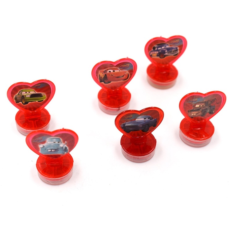 6 Pc Car Stamp Set used in all types of household places by kids and childrens for playing purposes.