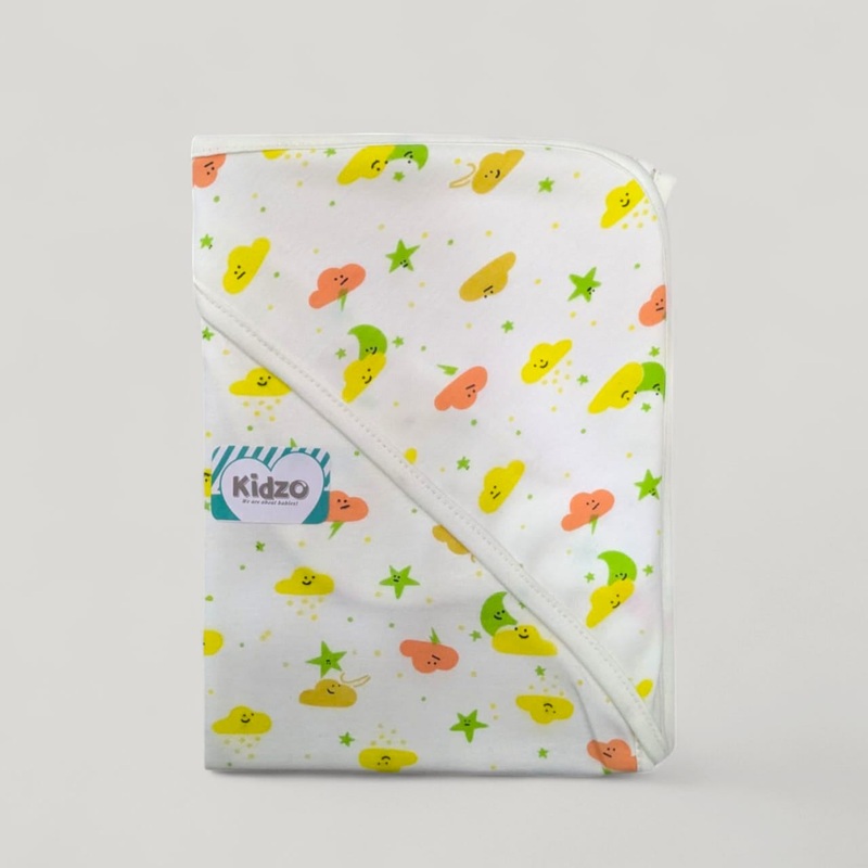Little Star Baby Wrapping Sheet Stars Yellow