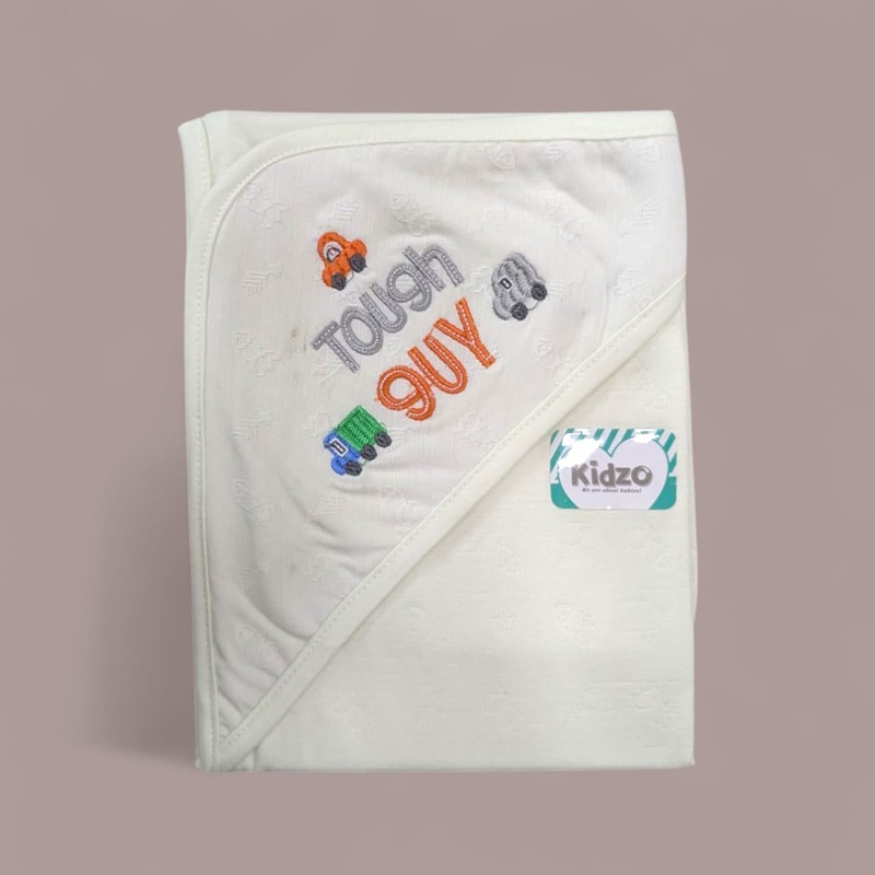 Little Star Baby Wrapping Sheet Tough Guy Beige