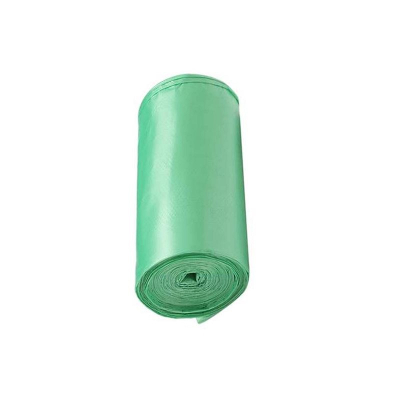Bio-degradable Eco Friendly Garbage / Trash Bags Rolls (19 x 21) (Green)