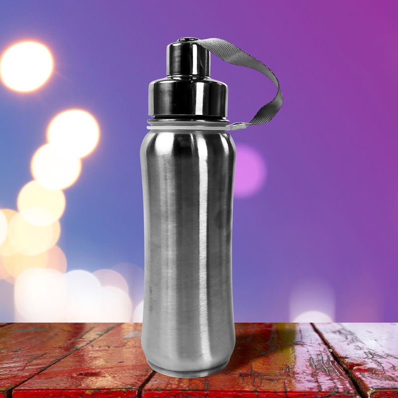 Stainless Steel Insulated Water Bottle with Strainer for Home, TravelingFridge Water Bottle, Leak Proof, Rust Proof, Cold & Hot | Leak Proof | Office Bottle | Gym | Home | Kitchen | Hiking | Trekking | Travel Bottle (800 ML Approx)