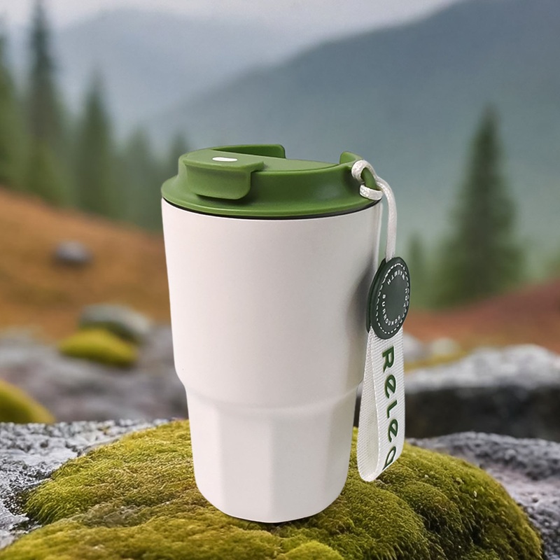 Thermos Cup Stainless Steel Cold Coffee Cup (460Ml Approx)