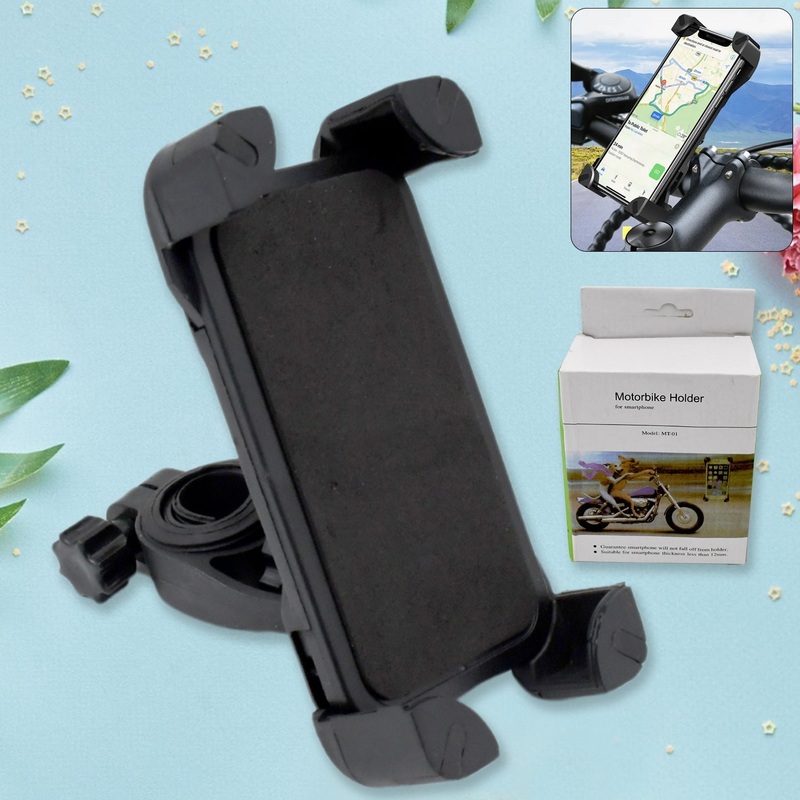 360 Rotation Phone Mount Motorbike Phone Holder (1 Pc)