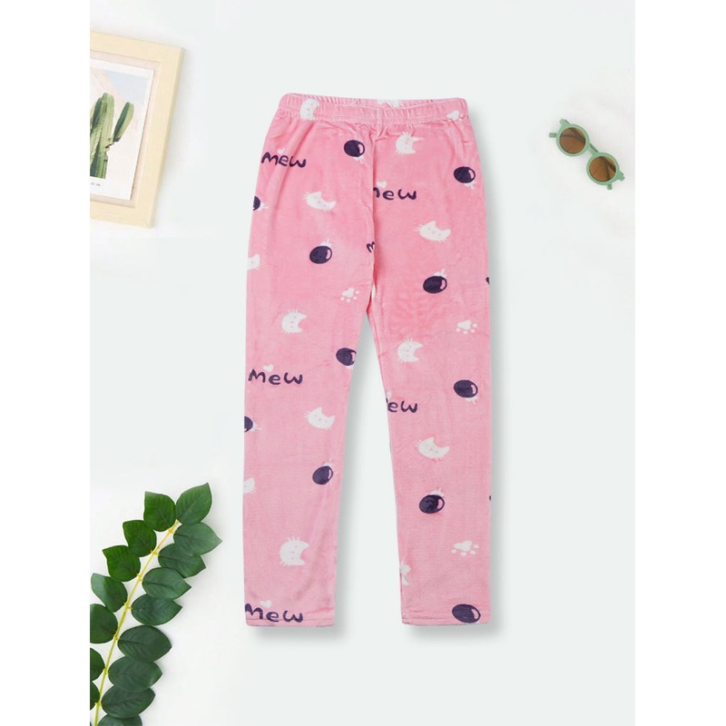 Kids Polyester Tights Kitty Pink - Sunshine