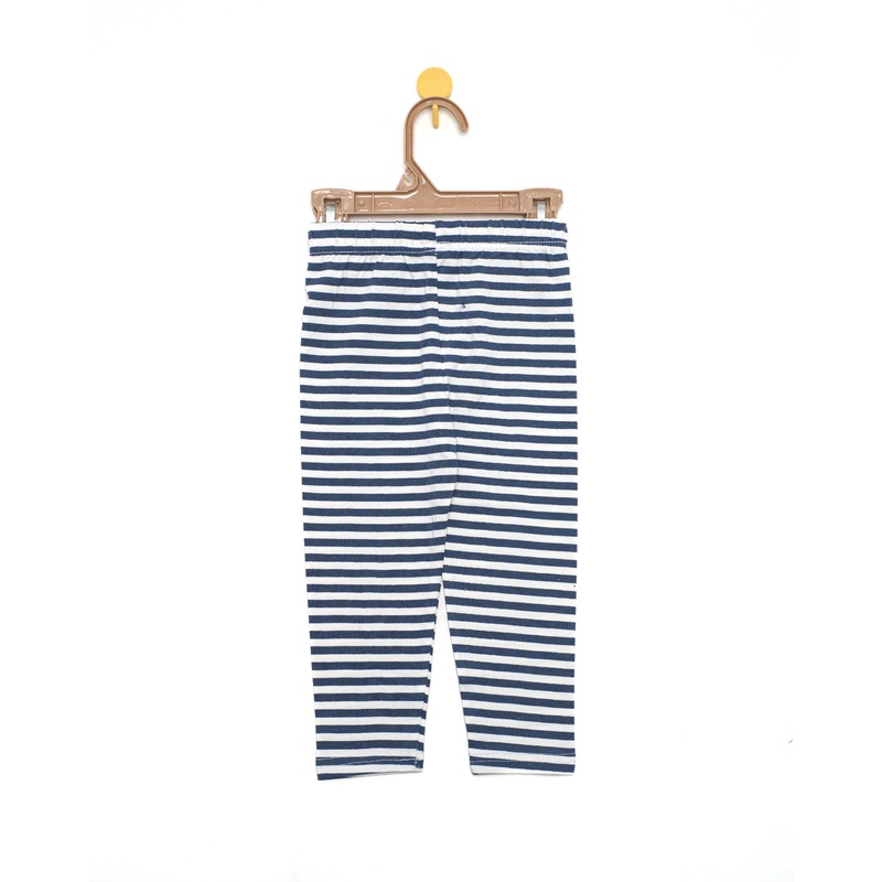 The Nest Generic Pajama White Stripe Print