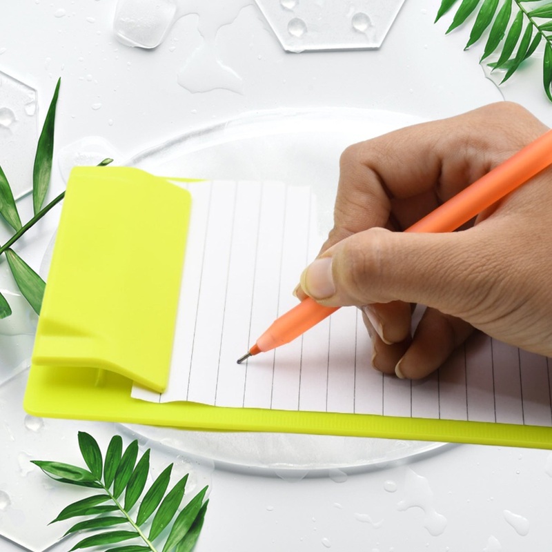 Exam Pad Best for Students in All Exams Unbreakable Flexible Board with a Centimeter Measuring Side Pad For School & Exam Use