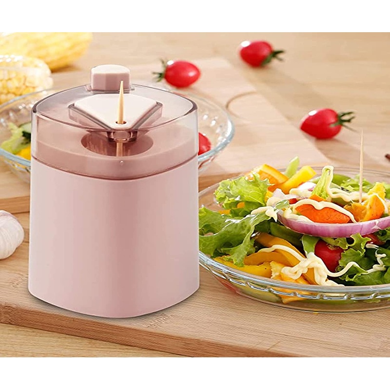 Toothpick Holder Dispenser, -Up Automatic Toothpick Dispenser, Toothpick Storage Box