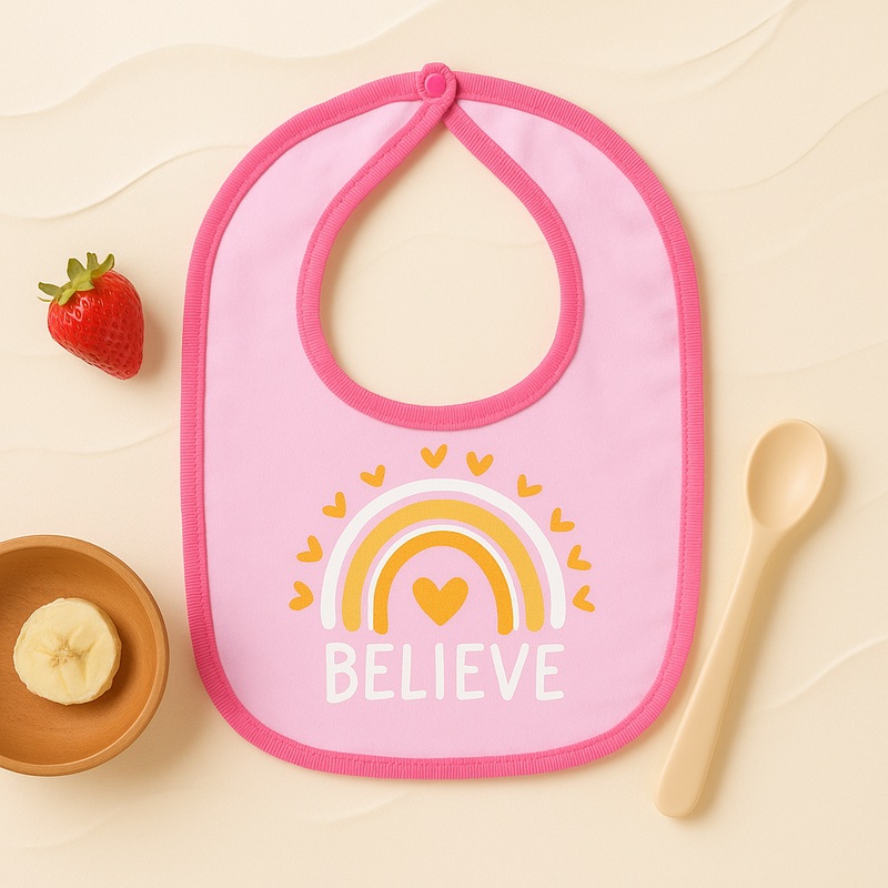 The Nest Rainbow Delight Bib