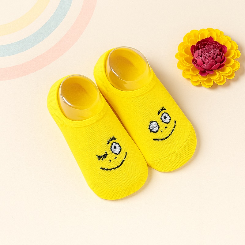 Baby Socks Smiley Yellow - Sunshine