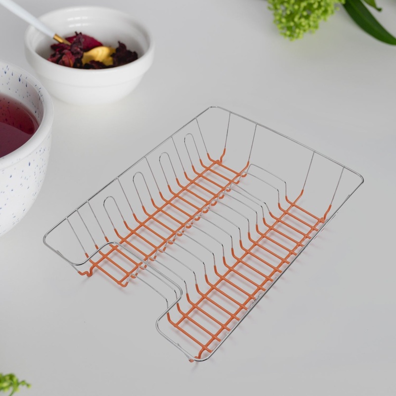 HIGH GRADE DISH DRAINER BASKET / PLATE SINK STAND / PLATE DRYING RACK