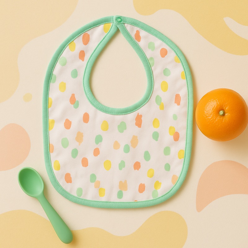 The Nest Brushstroke E Babe Bib