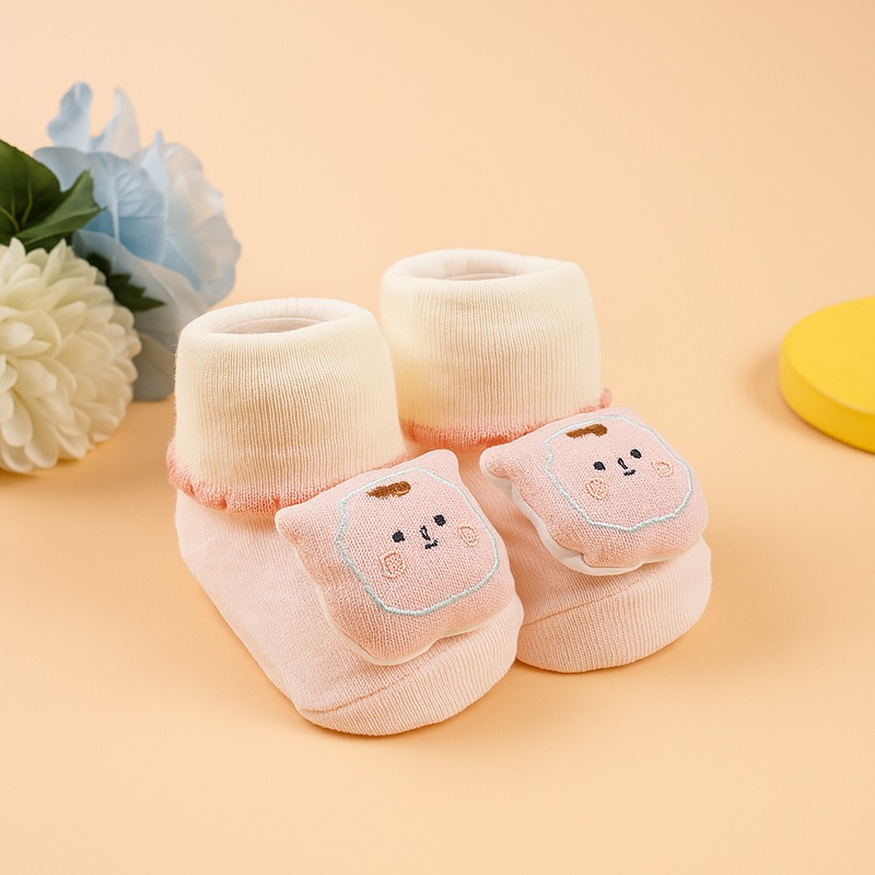 Baby Character Booties Kitty Light Pink - Sunshine